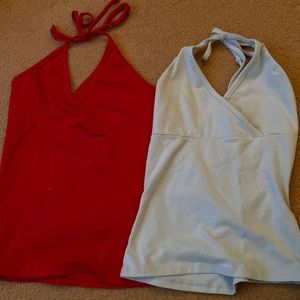Vintage papaya tanks